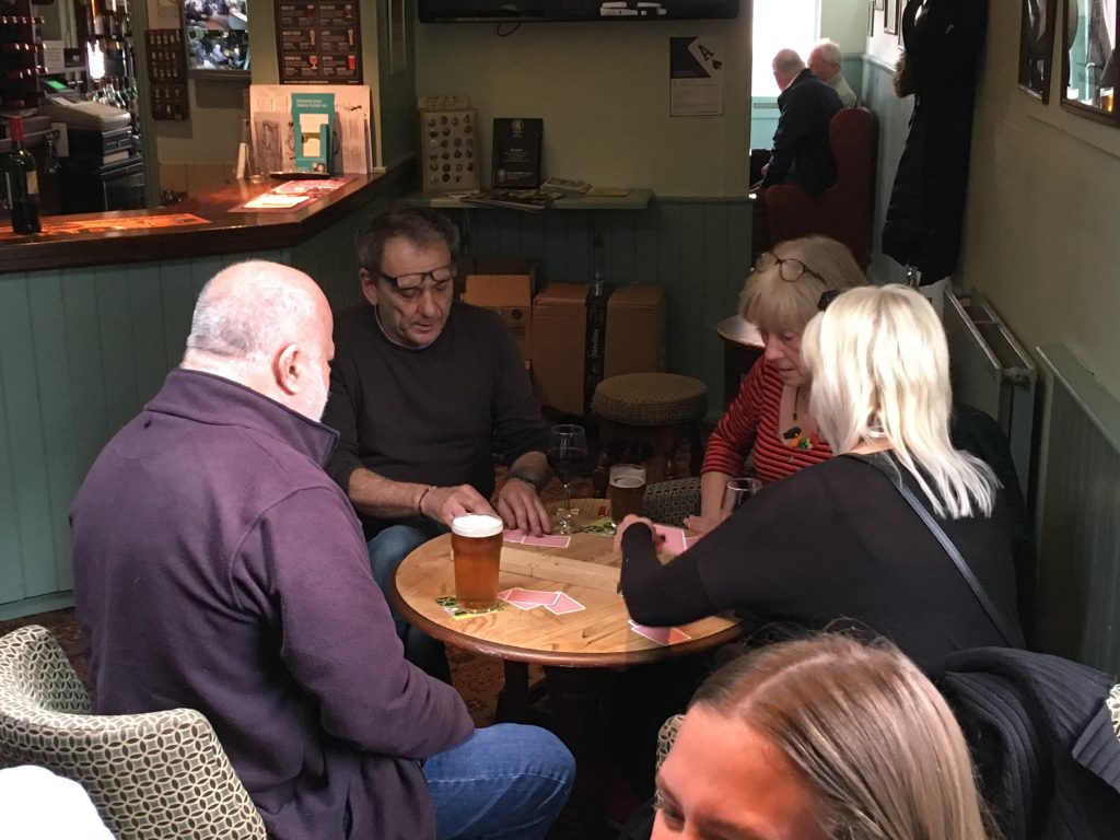 The Helen Bolton Cribbage Tournament 2019, held at The Retreat, Reading.